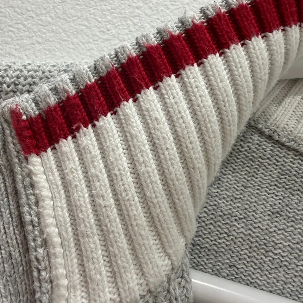 Nautica Men's Light Gray Crewneck Sweater - Picture 6 of 12